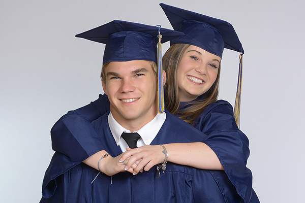 Family, Friends and Cap & Gown